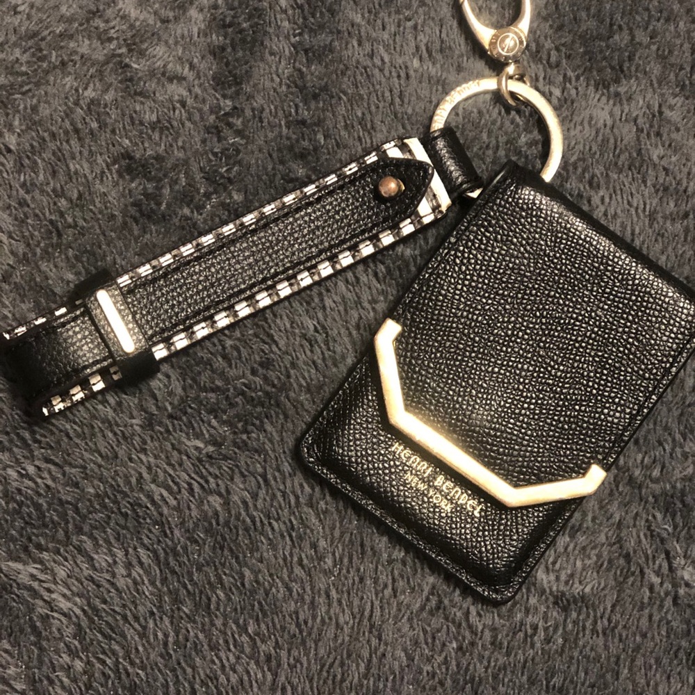 Henri Bendel card case w/ keychain